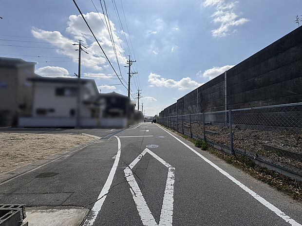 【道路写真　西側6.8ｍ】■2026年3月撮影