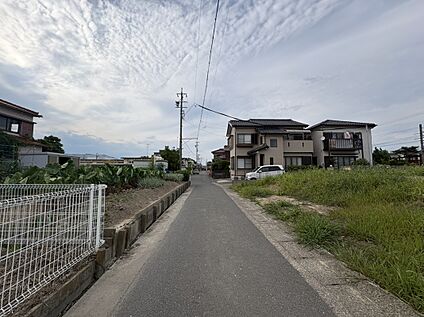 前面道路