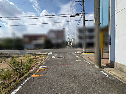 前面道路（2026年8月）撮影