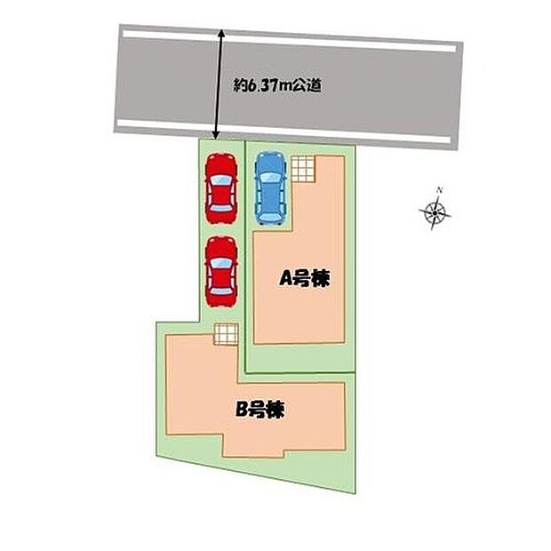 ≪全体区画図≫
日暮里舎人ライナー「舎人」駅徒歩17分♪小学校まで徒歩3分と近くお子様の通学も安心です◎