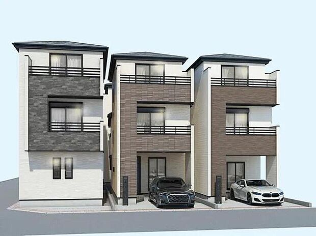 ≪現地ご案内は便利なネット予約も可能です！お気軽にお問い合わせください♪≫
※掲載の完成予想図は図面を基に描き起こしたもので、実際とは多少異なる場合がございます。完成予想図（※C・D・E号棟）