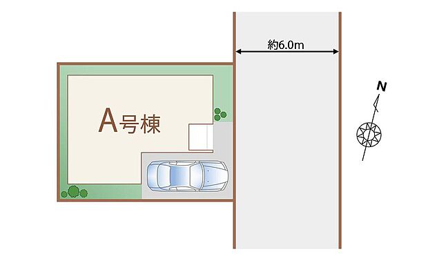 ≪全体区画図≫
つくばエクスプレス「八潮」駅まで徒歩18分！教育施設やお買物施設が近いので暮らし便利です♪