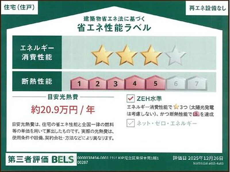 省エネ性能ラベル