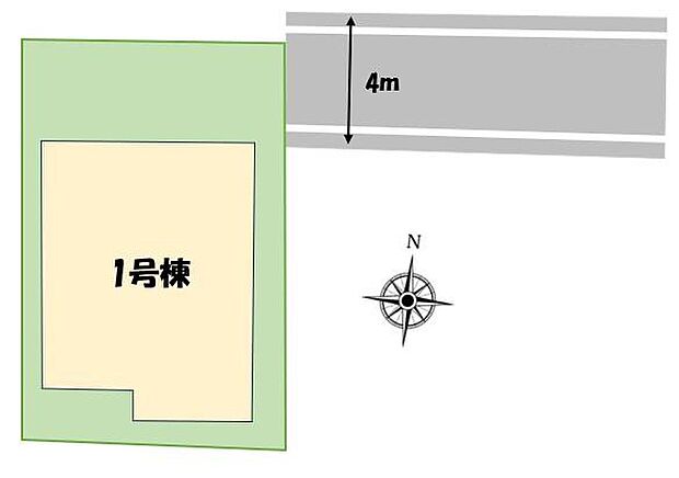≪全体区画図≫車の通り抜けがないので安心の立地です◎