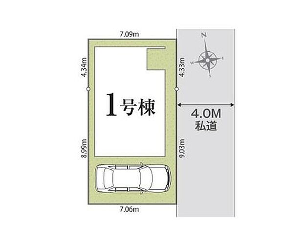 【全体区画図】都営新宿線「瑞江」駅まで徒歩15分！