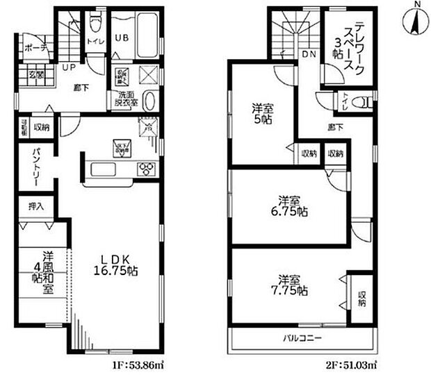 【3LDK+S】ご家族と会話をしながらのお料理は楽しいですね。
出来上がった料理をお子さんが運ぶなどお手伝い時間も増えそう!