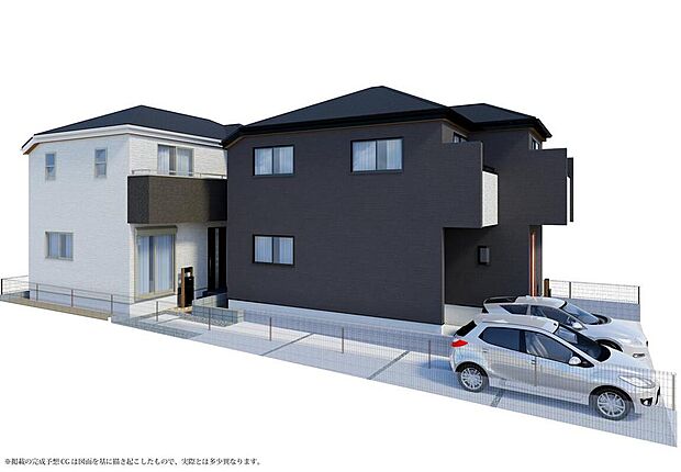 【完成予想図】※掲載の完成予想図は図面を基に描き起こしたもので、実際とは多少異なる場合がございます。