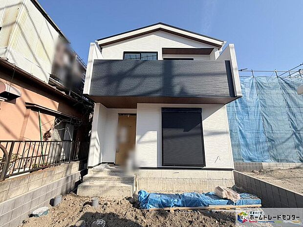 【現地外観写真】≪見学予約ができます!≫
暮らしをさらに快適にする仕様設備!「食洗機」、「ガス衣類乾燥機」付きで家事時短♪カースペース並列2台分◎