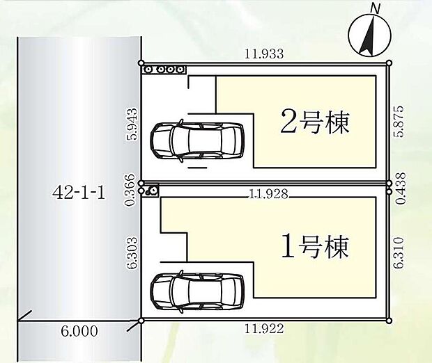 【全体区画図】つくばエクスプレス「八潮」駅まで徒歩20分！または「円照寺」停歩3分よりバス21分も利用できます♪