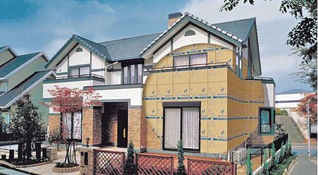 【【ダイライト工法】】ダイライトは、自然界の無機質材料を有効活用した画期的な新素材です。高強度・防耐火・耐久性などの強さはもちろん、住む人の健康や自然環境にも「やさしい」。しかも建設作業の負担軽減にまできめ細かく配慮しています。このようなダイライトの総合力が、木造住宅本来の良さを生かしながら、”安心・安全の住まいづくり”に貢献します。