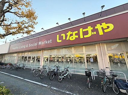いなげや江戸川春江店 350m(徒歩4分)