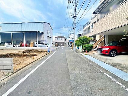 前面道路含む現地写真