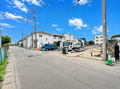 前面道路含む現地写真