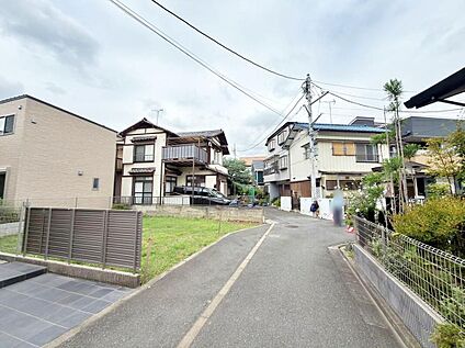 前面道路含む現地写真