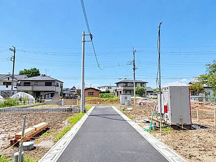 前面道路含む現地写真