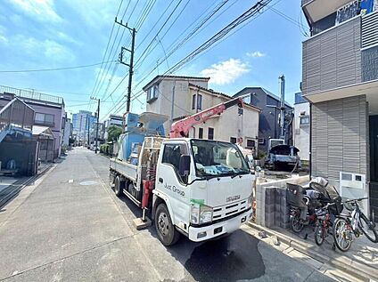 前面道路含む現地写真