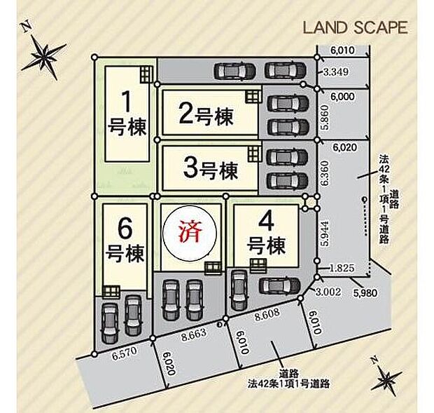 東海市富貴ノ台 全6棟 10/31値下げ
1号棟 2,790万円
2号棟 3,290万円
3号棟 3,090万円
4号棟 3,490万円
5号棟 ご成約済み
6号棟 3,390万円