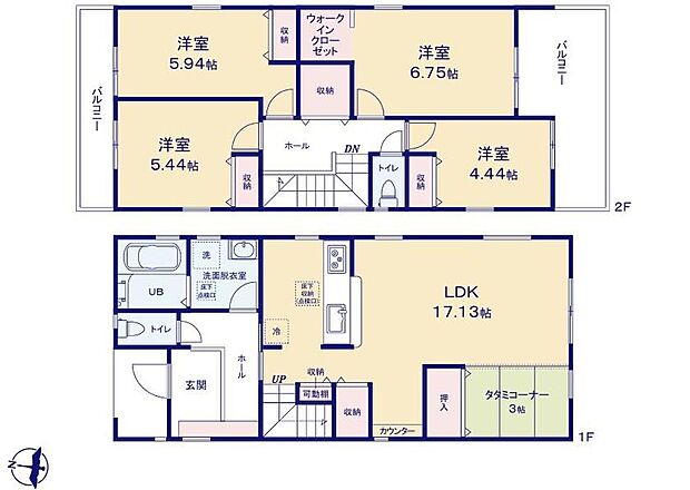 飯田グループホールディングス リーブルガーデン 瀬戸市平町1丁目第2 全2棟 1号棟