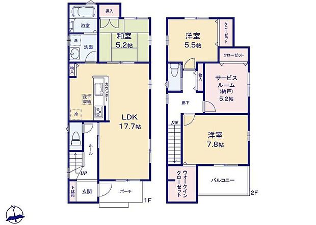 ファーストタウン春日井市第1東野町西 全4棟 4号棟