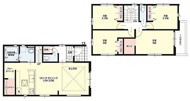 (2号棟)、価格4799万円、4LDK、土地面積151.03m2、建物面積105.09m2