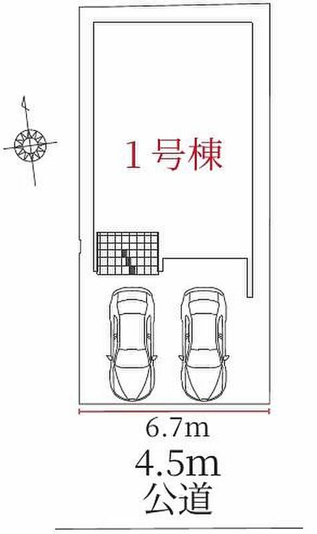 守山区鳥羽見3期 限定1棟
並列2台駐車可能、南側道路に面しており日当たり良好♪
1号棟 3,899万円