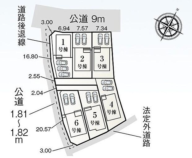守山区瀬古東三丁目 全6棟
並列2台駐車可能、お庭付き☆
1号棟 3,980万円
2号棟 3,980万円
3号棟 3,980万円
4号棟 3,680万円
5号棟 3,880万円
6号棟 3,980万円