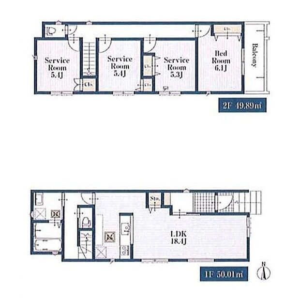【1LDK+3S】◇光と風を呼び込む全室南向き♪
◇3つの納戸をはじめ、随所に豊富な収納スペースを確保。居住空間に一層の開放感をもたらします♪
◇窓付きの納戸は居室としてもお使いいただけます♪