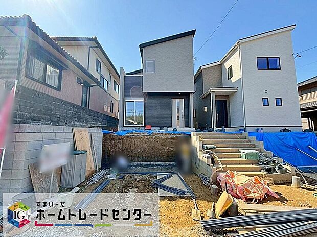 【現地外観写真】小牧市久保一色第１期　全２棟（写真２号棟）
閑静な住宅街は落ち着いた新生活を送るのにぴったりです♪ これだけではない魅力が、現地できっと見つかる！お問合せをお待ちしております。