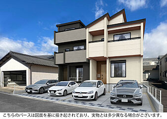 ブルーミングガーデン 安城市安城町名広2棟 外観