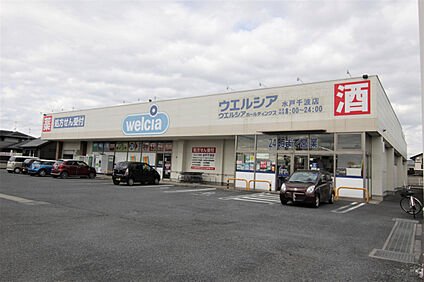 ウエルシア水戸千波店 515m