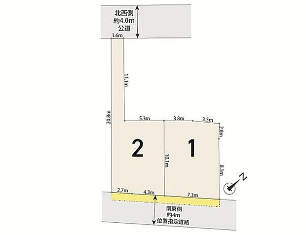 区画図