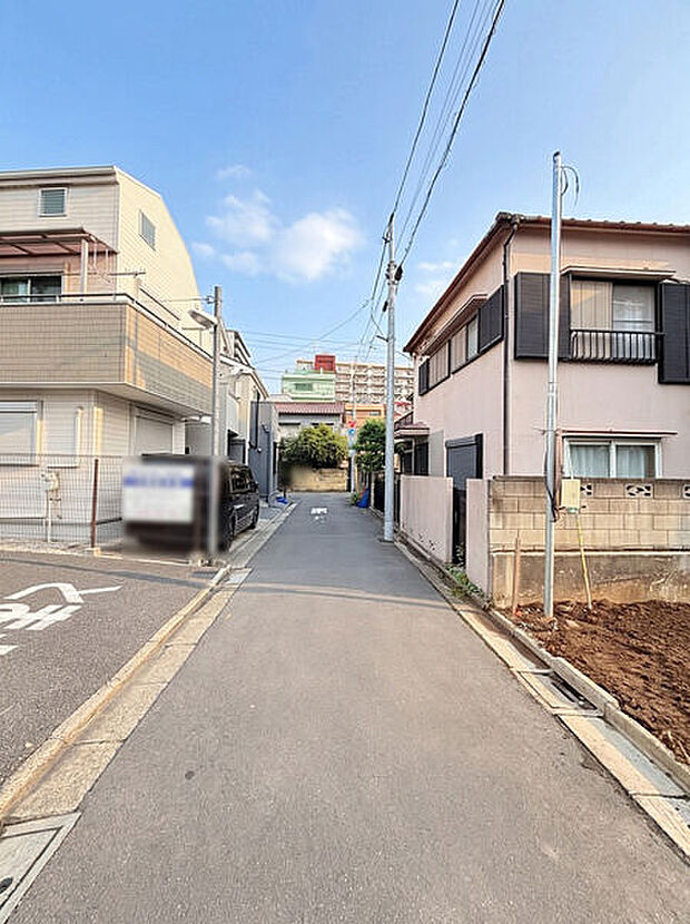 前面道路