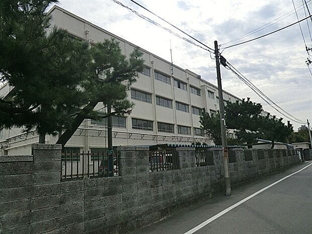 横浜市立市場中学校(約492m)