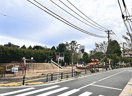 南谷端公園 640m