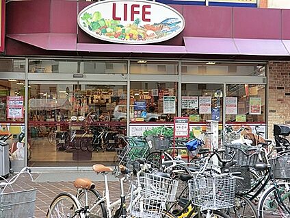 ライフ板橋店 406m