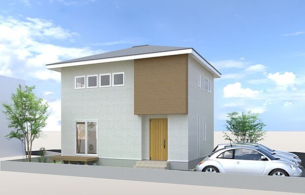 【【外観イメージパース】(4)区画】建物価格3130万円、建物面積104.75m2(31.62坪) ※画像はイメージです。