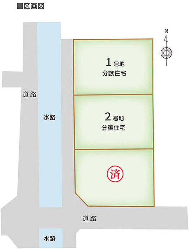 【区画図】全体区画図