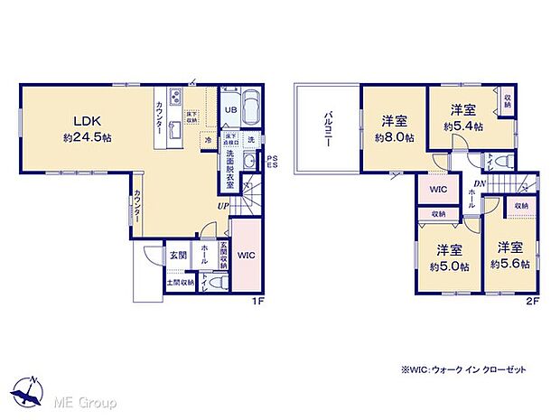 ～Floor plan～  図面と異なる場合は現況を優先致します。