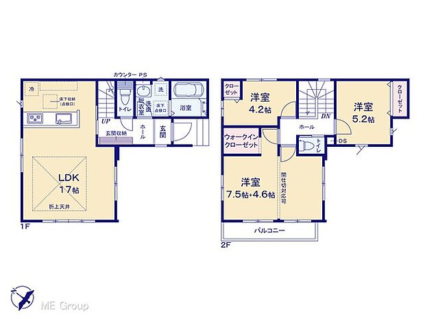 ～Floor plan～　図面と異なる場合は現況を優先