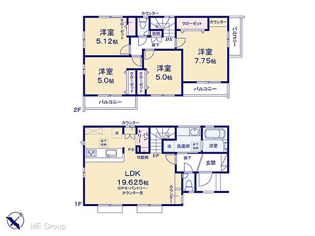 ～Floor plan～　図面と異なる場合は現況を優先