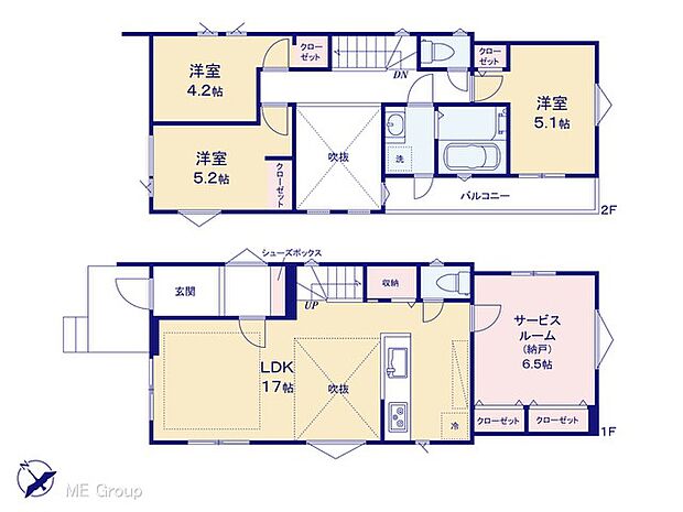 ～Floor plan～  図面と異なる場合は現況を優先致します。