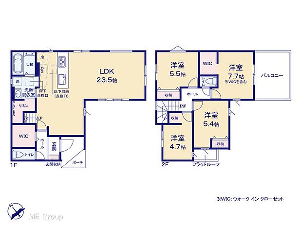 ～Floor plan～  図面と異なる場合は現況を優先致します。