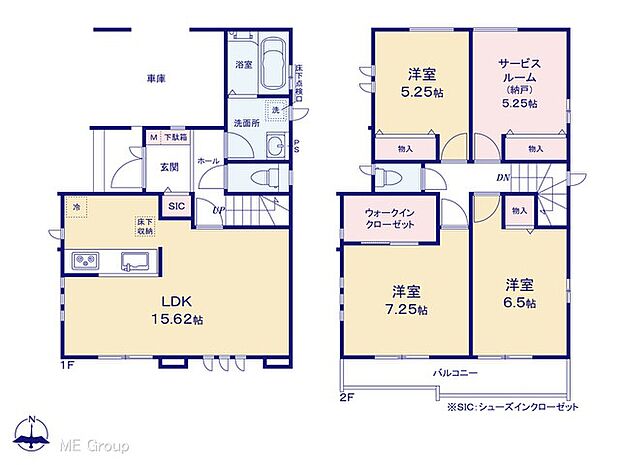 ◆2号棟◆図面と異なる場合は現況を優先