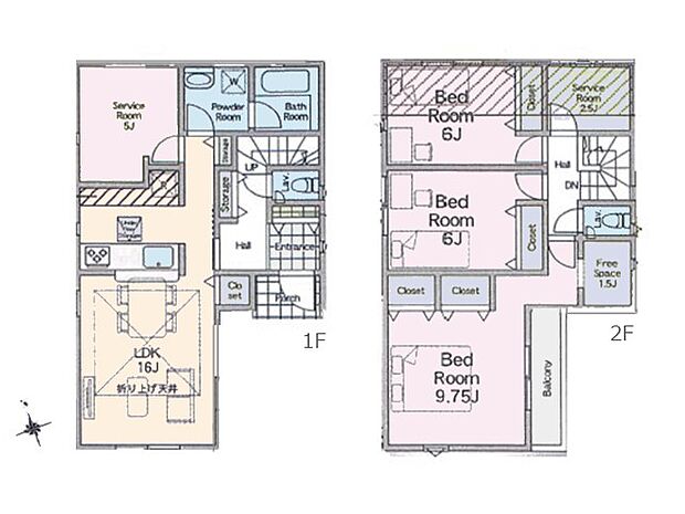 ～Floor plan～　図面と異なる場合は現況を優先致します。
