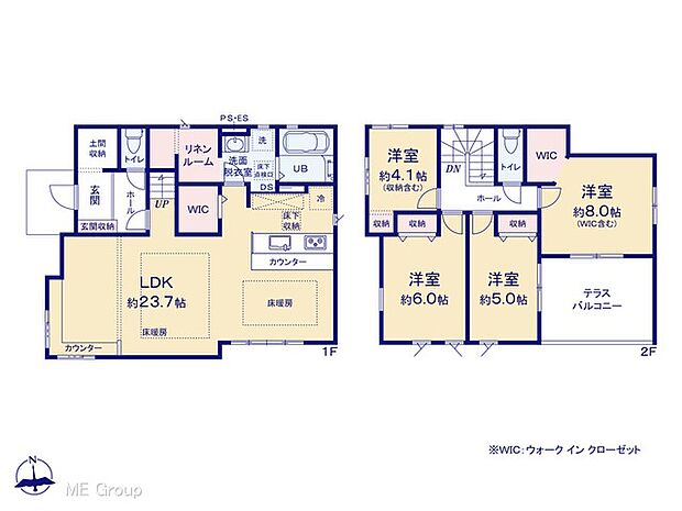 ~Floor plan~ 図面と異なる場合は現況を優先