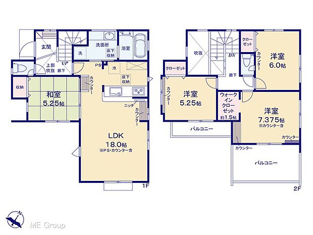 ◆1号棟◆～Plot map～図面と異なる場合は現況を優先  