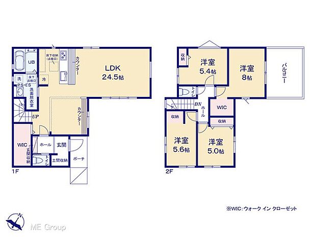 ◆１号棟◆～Floor plan～　図面と異なる場合は現況を優先