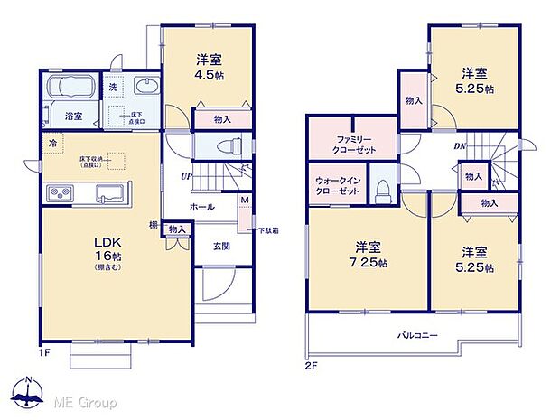 ◆A号棟◆～Floor plan～　図面と異なる場合は現況を優先