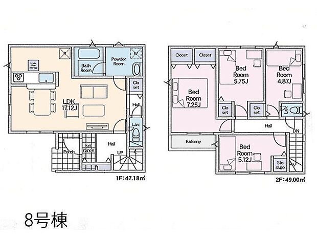 ~Floor plan~ 図面と異なる場合は現況を優先致します。