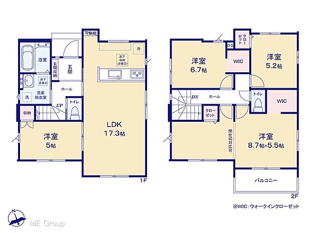 ◆6-4号棟◆~Floor plan~ 図面と異なる場合は現況を優先